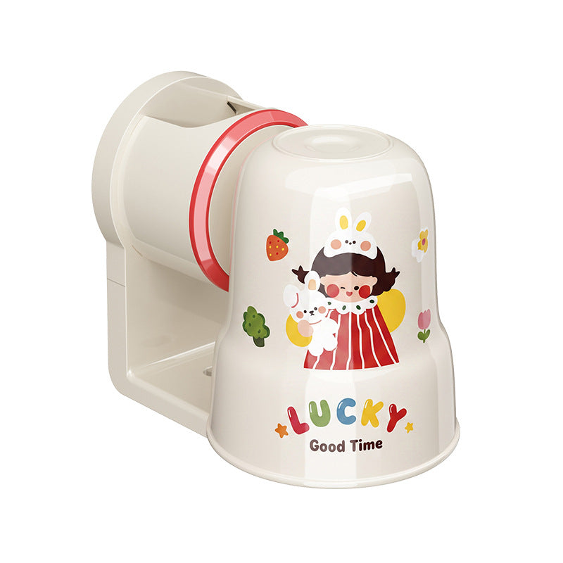Toothbrush holder for sticking with toothbrush cup — product view 5