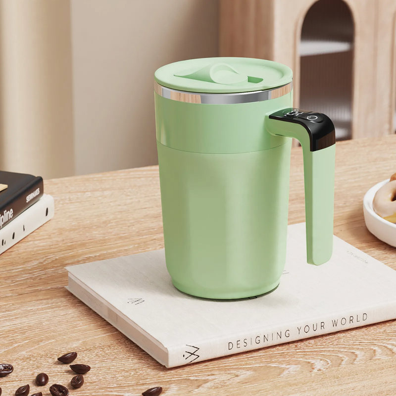 Self-stirring cup made of stainless steel, 400 ml — product view 7