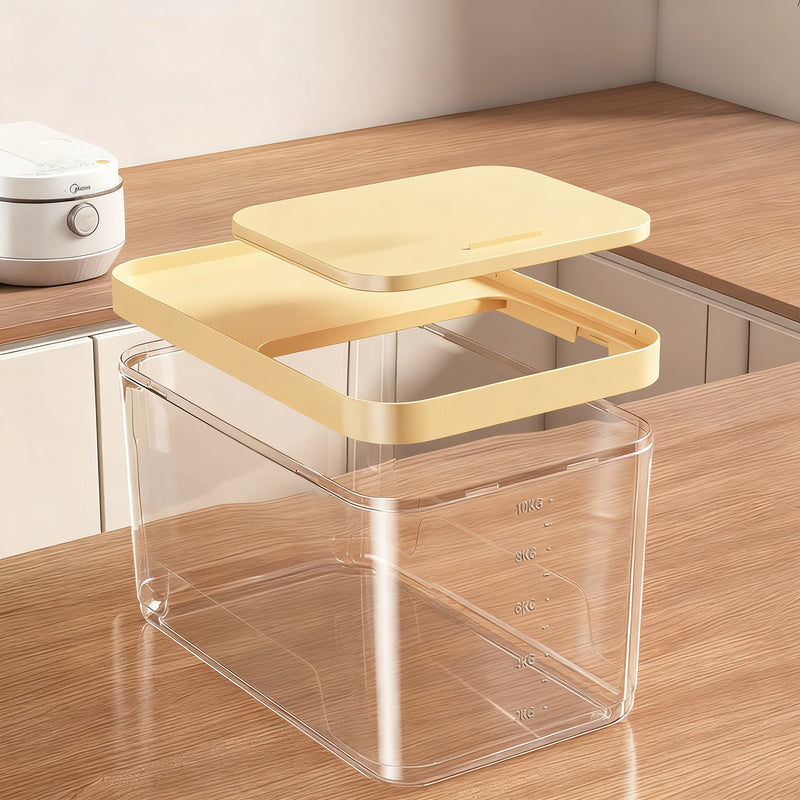Plastic storage container, airtight, 5–6 L — product view 2