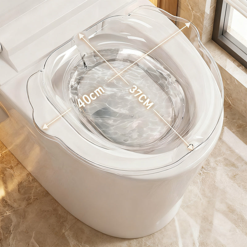 Plastic sitting bathtub — product view 3