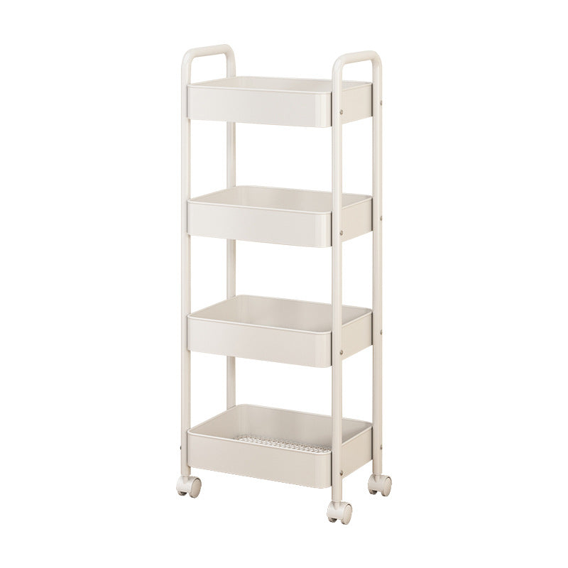 Rolling cart for kitchen, carbon steel, 3–4 levels — product view 2