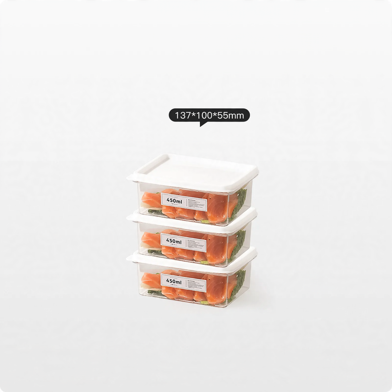 Refrigerator storage box, sealed, various sizes — product view 4