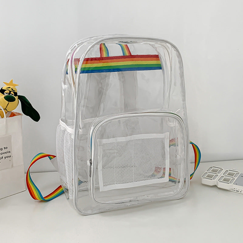 Transparent Backpack, PVC, waterproof — product view 5