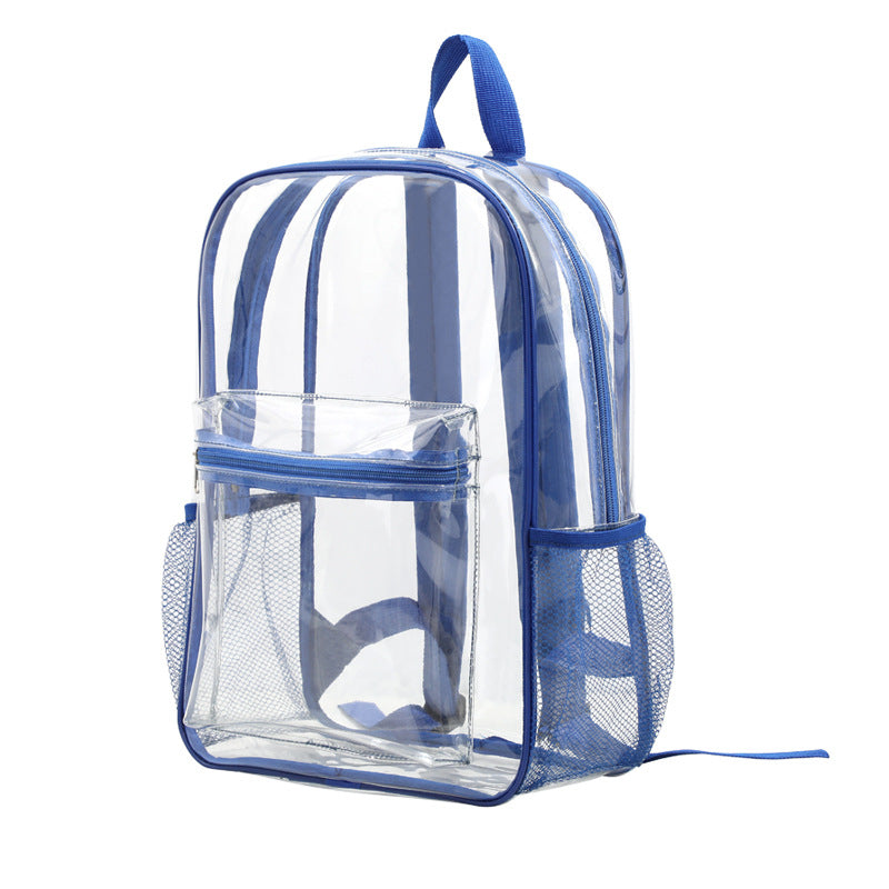 Transparent PVC backpack, waterproof — product view 4