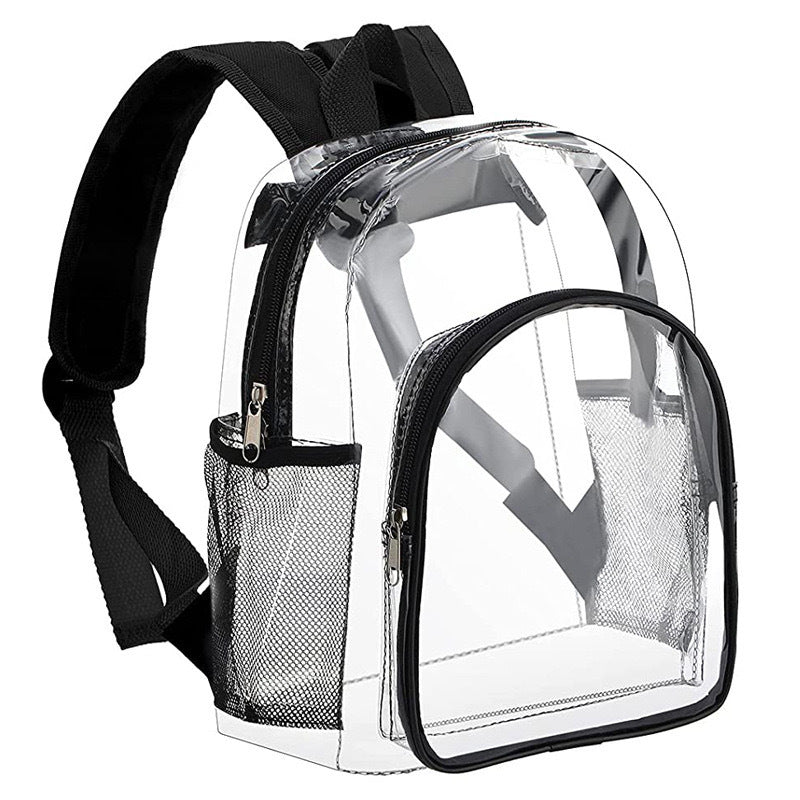 Transparent PVC backpack, waterproof — product view 1