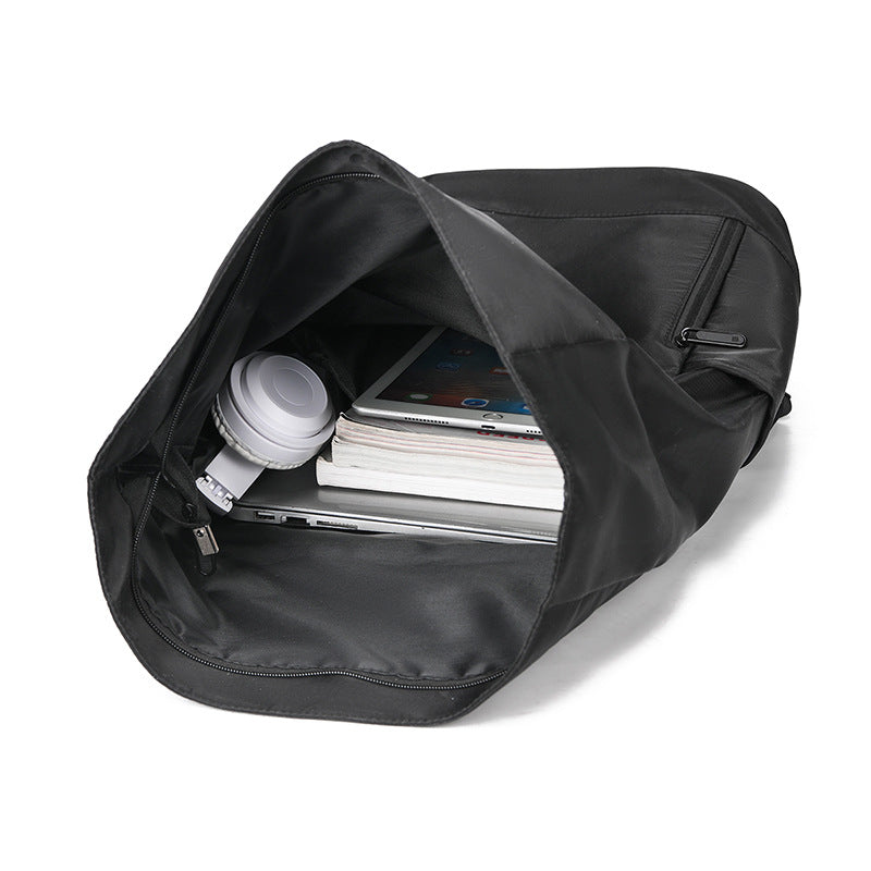 Double shoulder backpack with roll closure, 20-35 L — product view 3