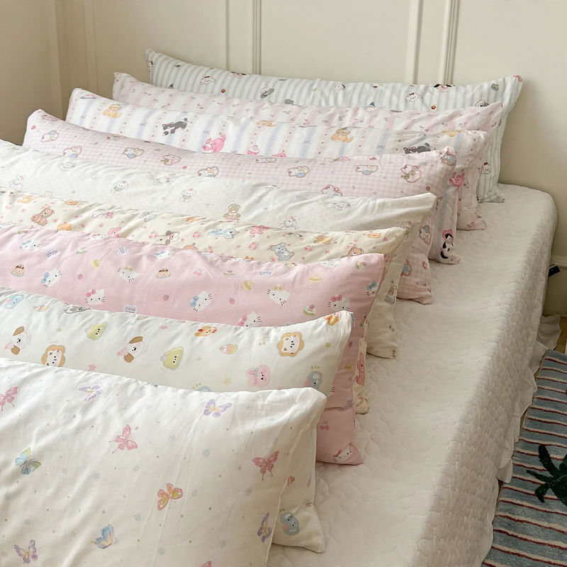Long cotton back pillow 40 × 115 cm — product view 2