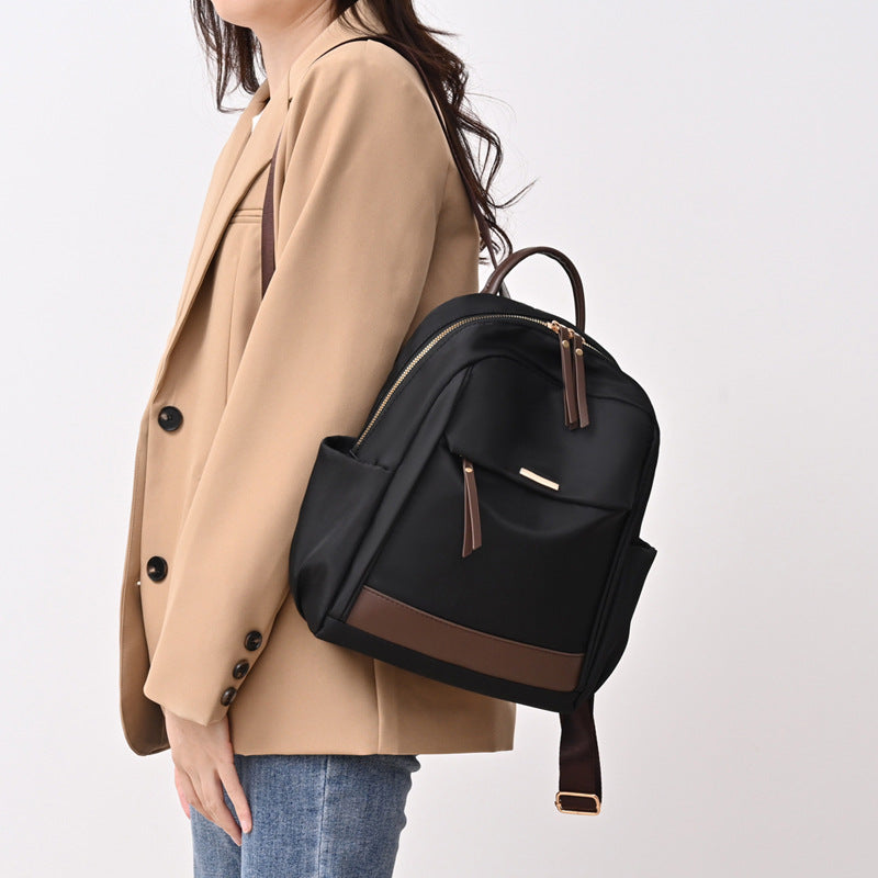 Women's backpack made of nylon, lightweight and durable — product view 3