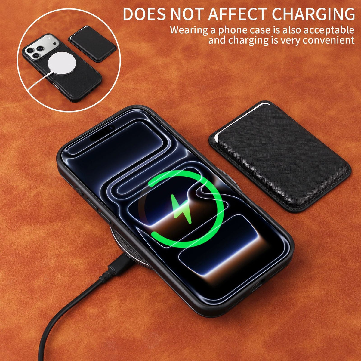 Protective case for iPhone, shockproof, with magnetic mount — product view 2