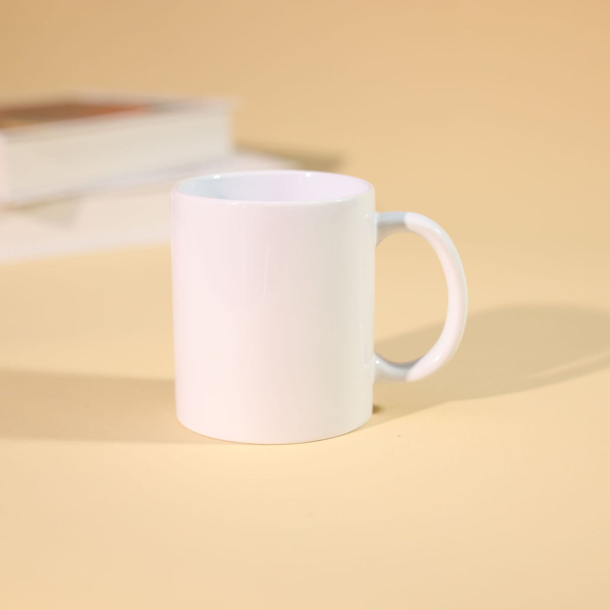 Ceramic mug with photo print — product view 2