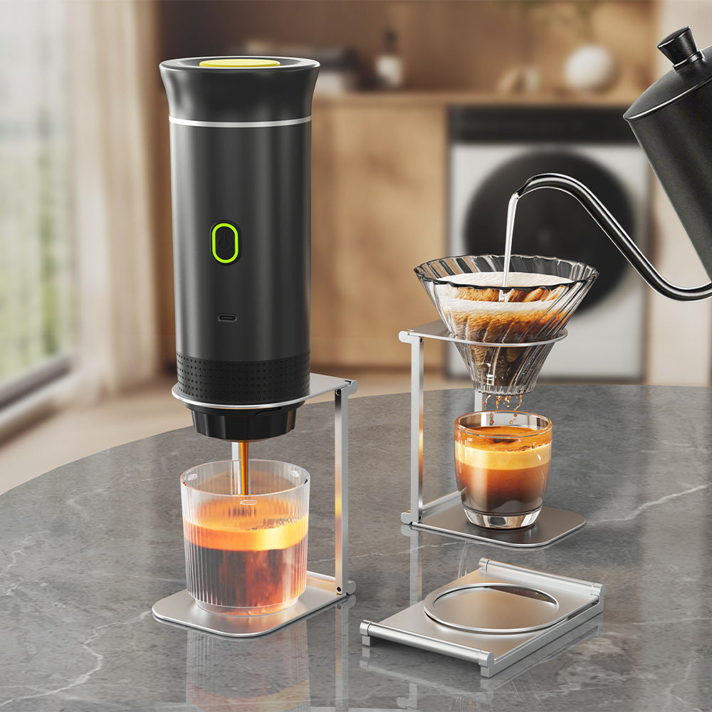 Portable espresso machine, semi-automatic — product view 2