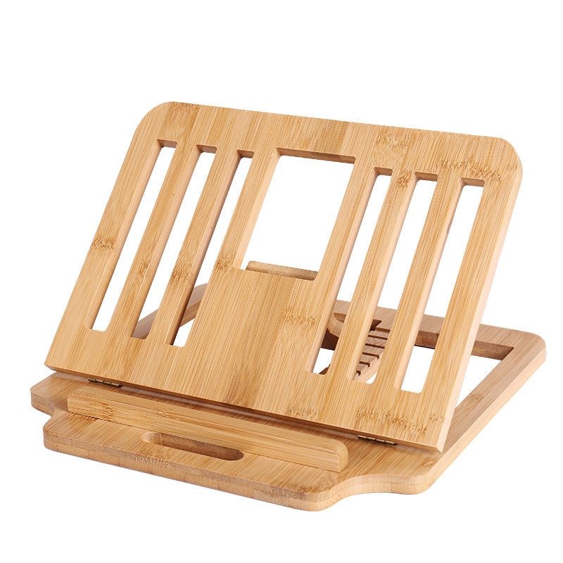Wood Laptop Stand with Desk Organizer — product view 4