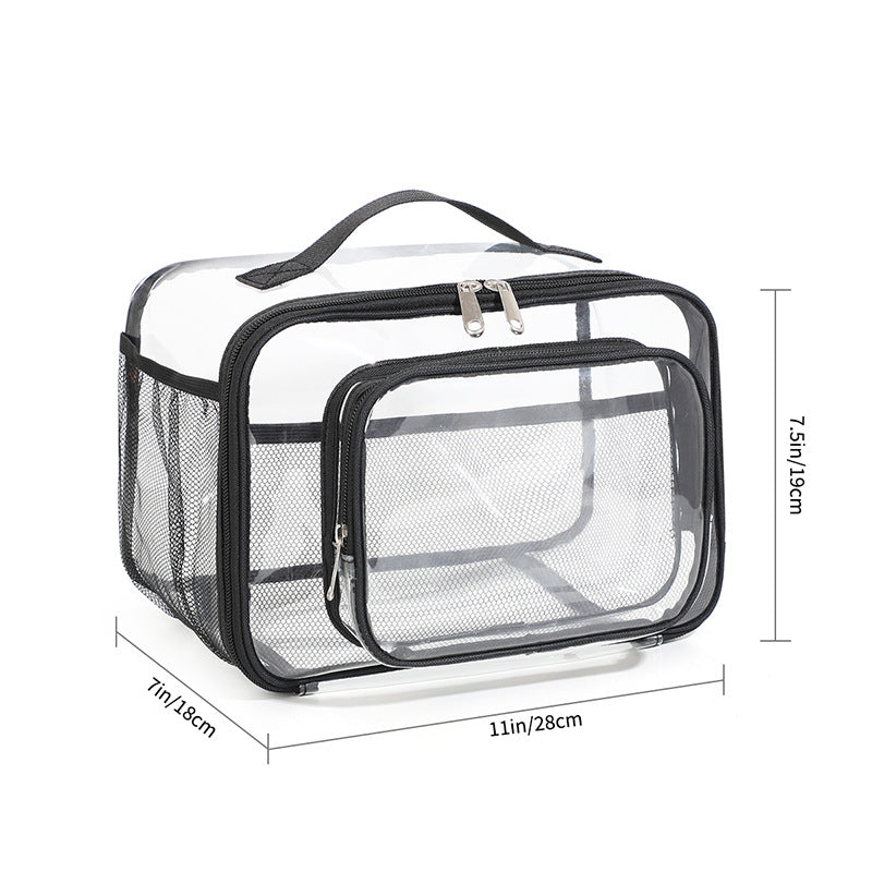 Transparent PVC backpack, waterproof — product view 6