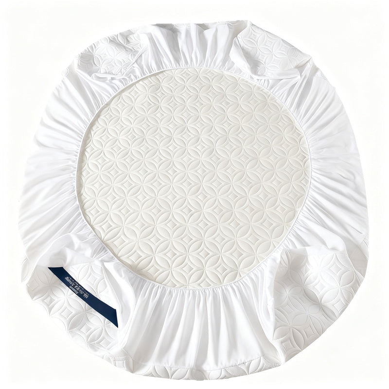 Waterproof fitted sheet with padding — product view 1