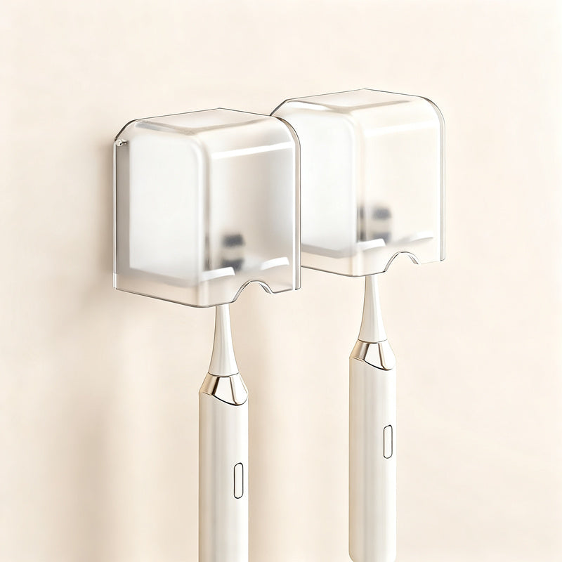 Toothbrush holder with lid, ABS, wall-mounted — product view 7