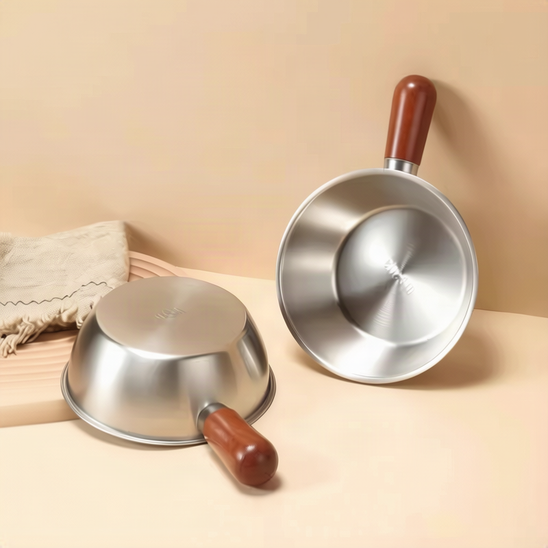 Stainless Steel Cooking Pot 20 cm, 1.1–2 L, Model HD190912 — product view 3