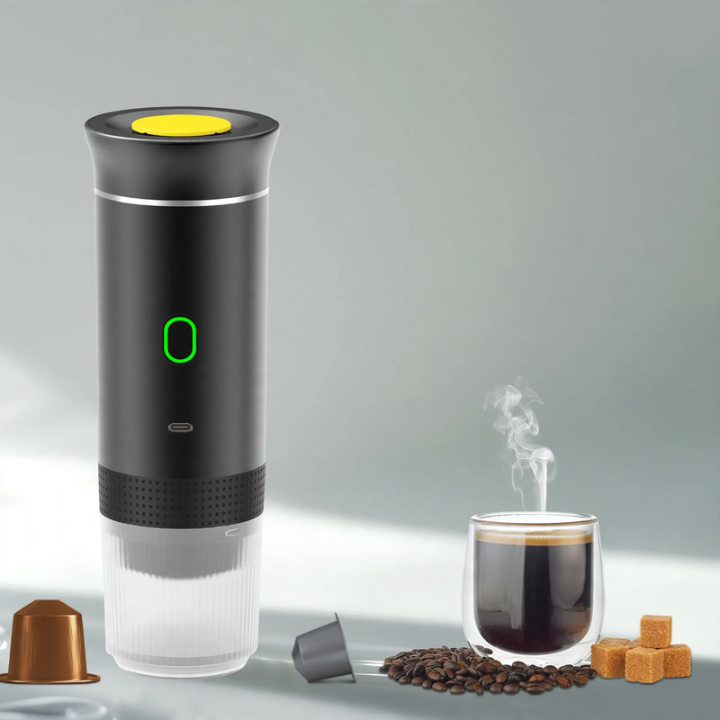 Portable espresso machine, semi-automatic — product view 1