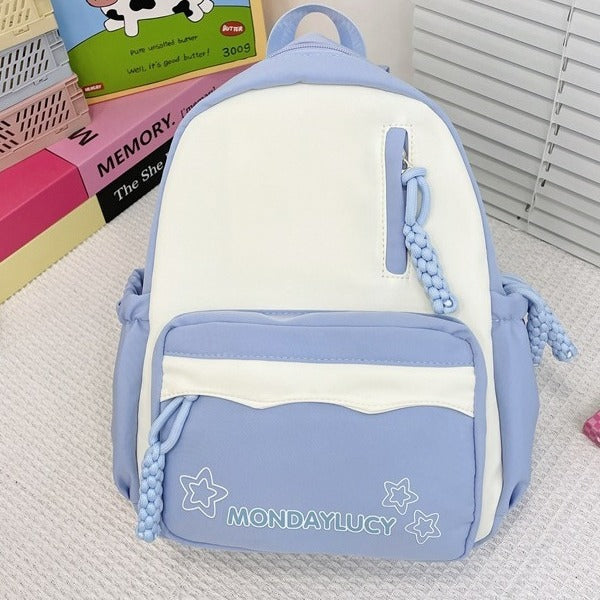 Ladies' backpack made of oxford fabric, cute design — product view 3