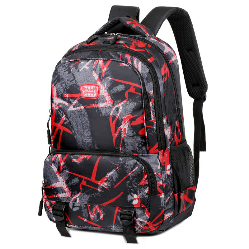 Oxford-Rucksack, 36–55 L, striped pattern — product view 4