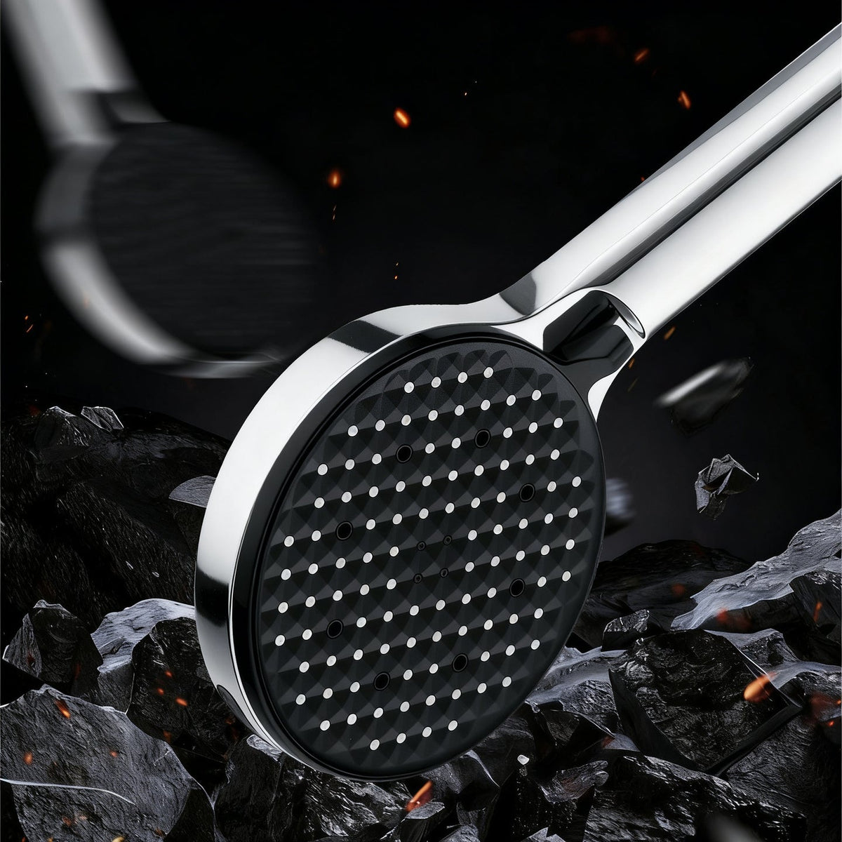 Shower head with pressure spray function, model 25512 — product view 3