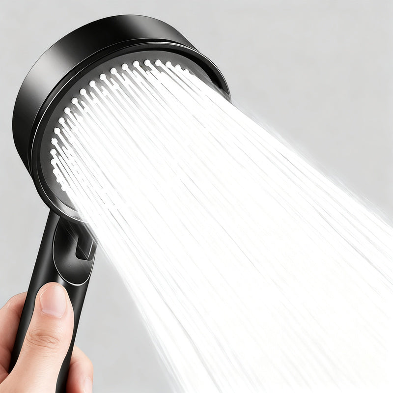 Shower head with high pressure function, ABS — product view 1