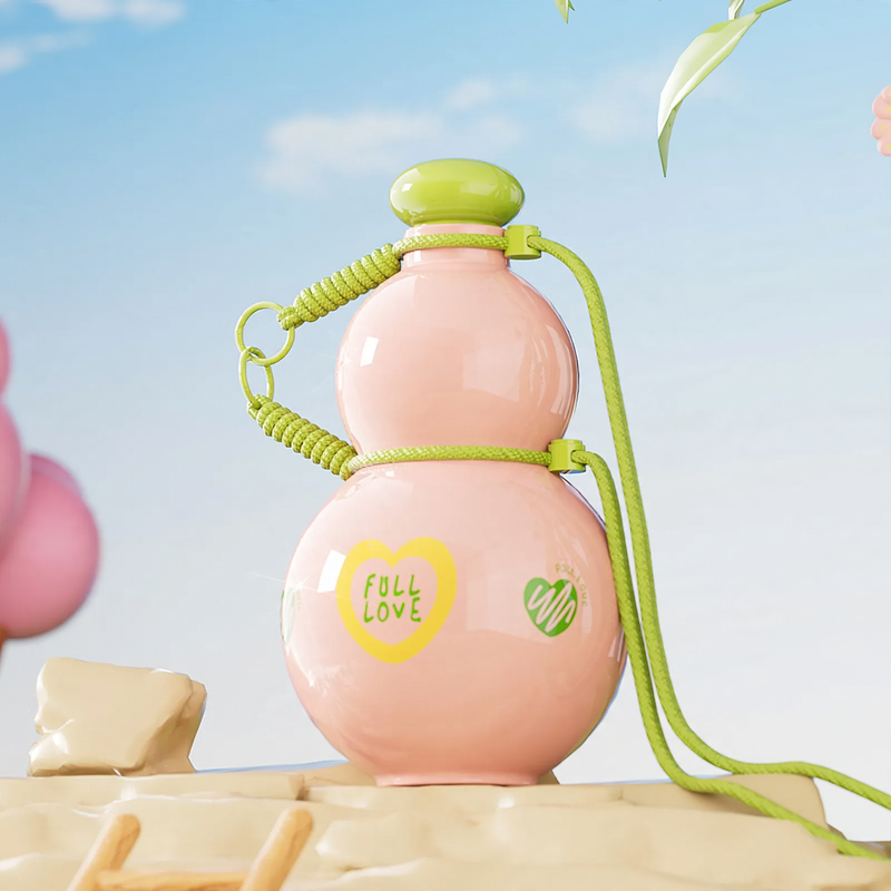 Bottle with carrying handle, 801–900 ml, leak-proof — product view 2