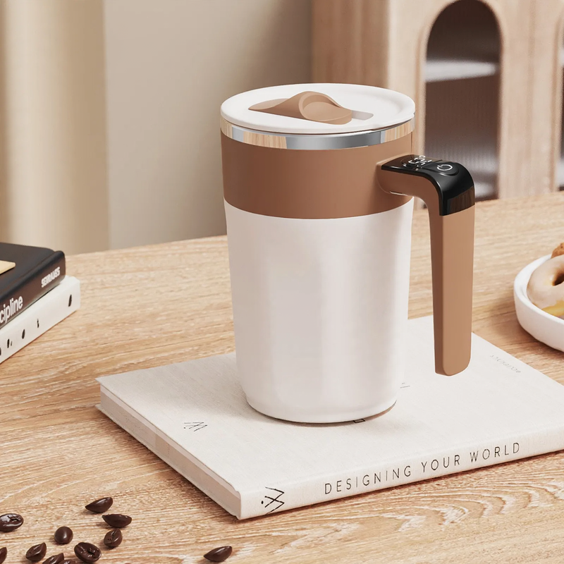 Self-stirring cup made of stainless steel, 400 ml — product view 6
