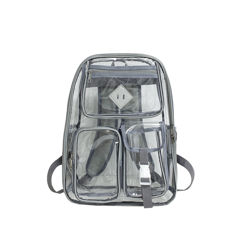 Transparent PVC backpack, waterproof — product view 5
