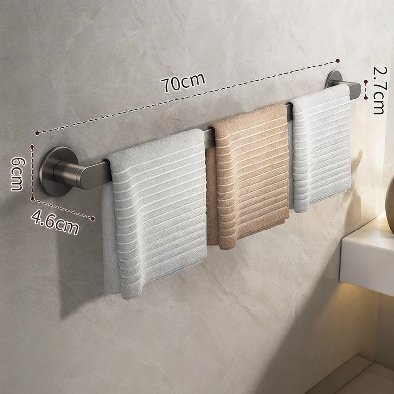 Wall-mounted towel bar without drilling — product view 7