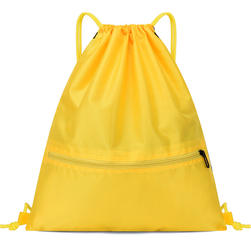 Sporty backpack with drawstring, waterproof — product view 3