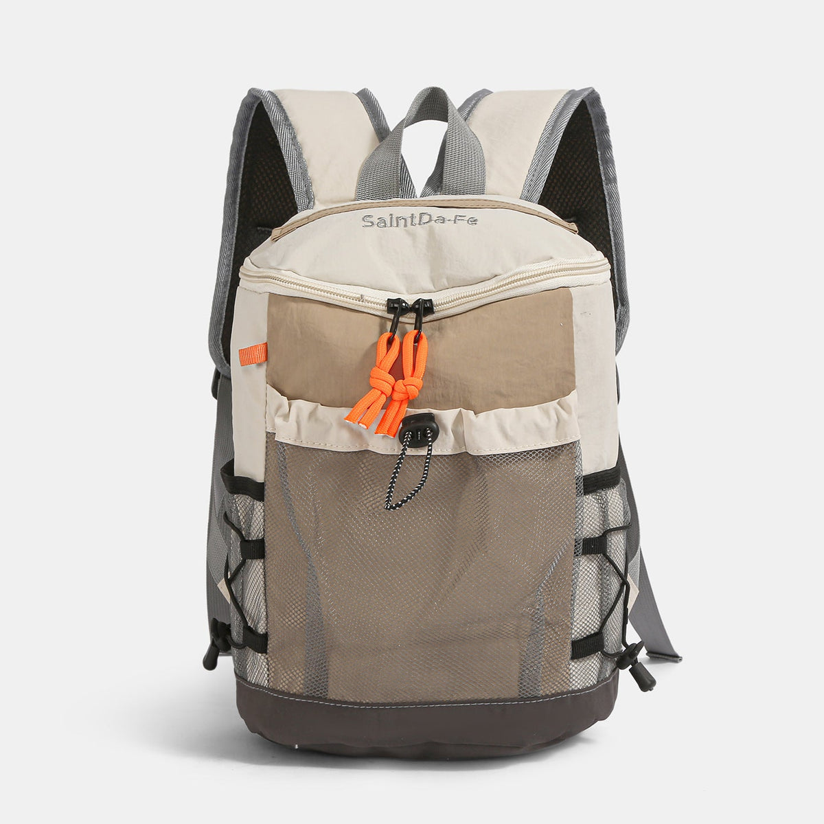 Women's backpack, up to 20 L, nylon, patchwork design — product view 6