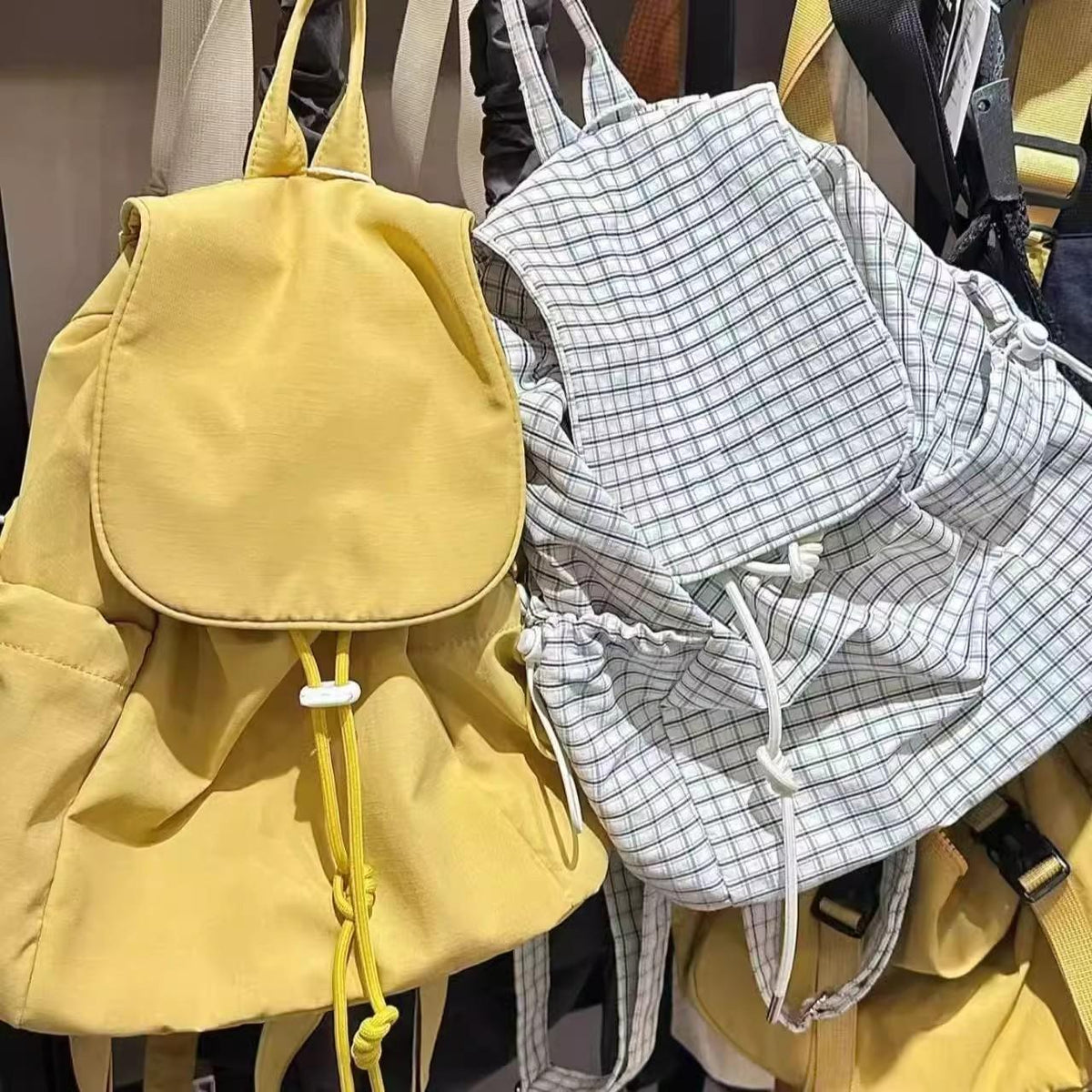 Lightweight polyester backpack in Japanese style — product view 1