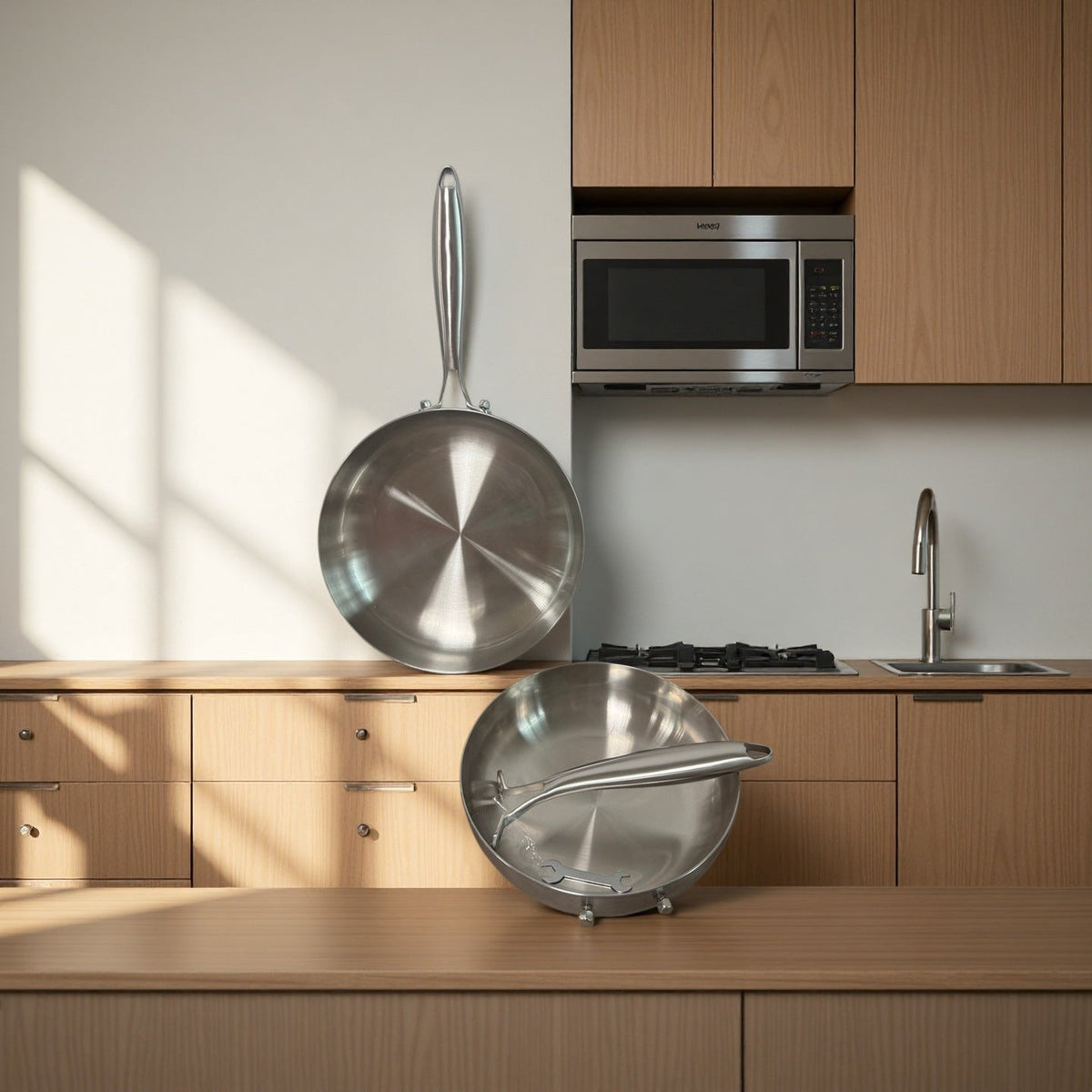 Frying pan, titanium-aluminum, non-stick — product view 3
