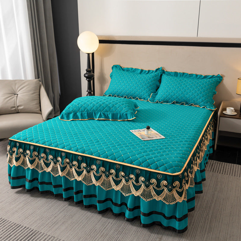 Bed skirt with ruffles, cotton, 1.8 m bed — product view 6