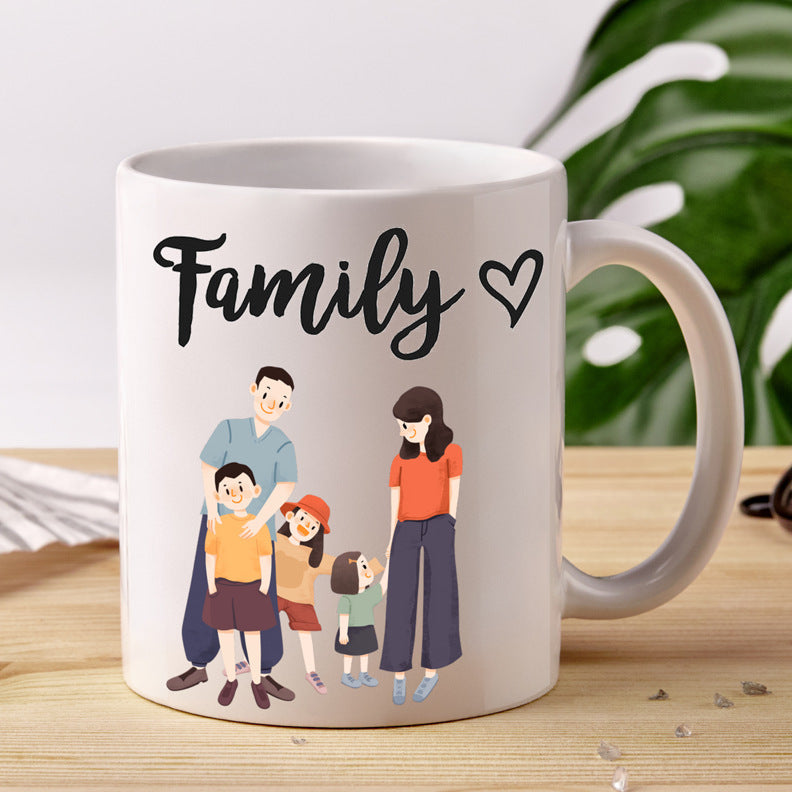 Ceramic mug, 301-400 ml — product view 3