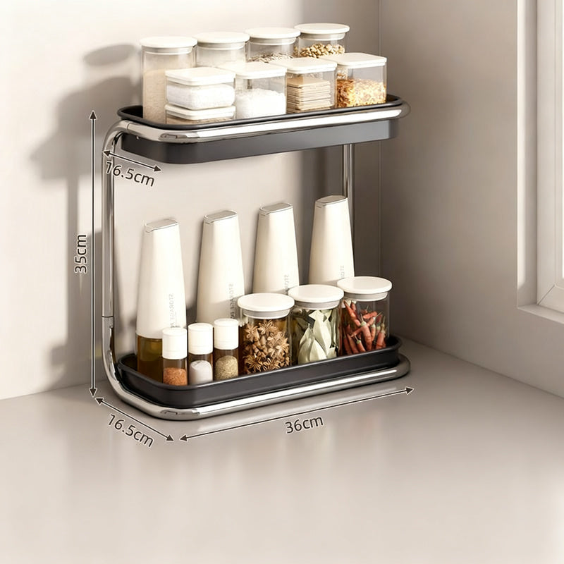 Multi-tiered spice rack for the countertop — product view 6