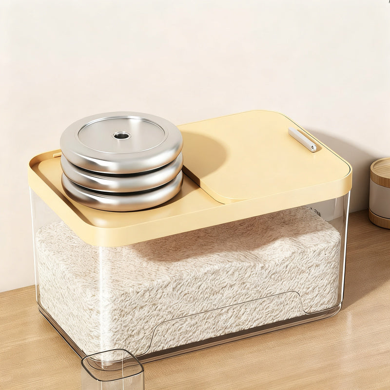 Plastic storage container, airtight, 5–6 L — product view 3