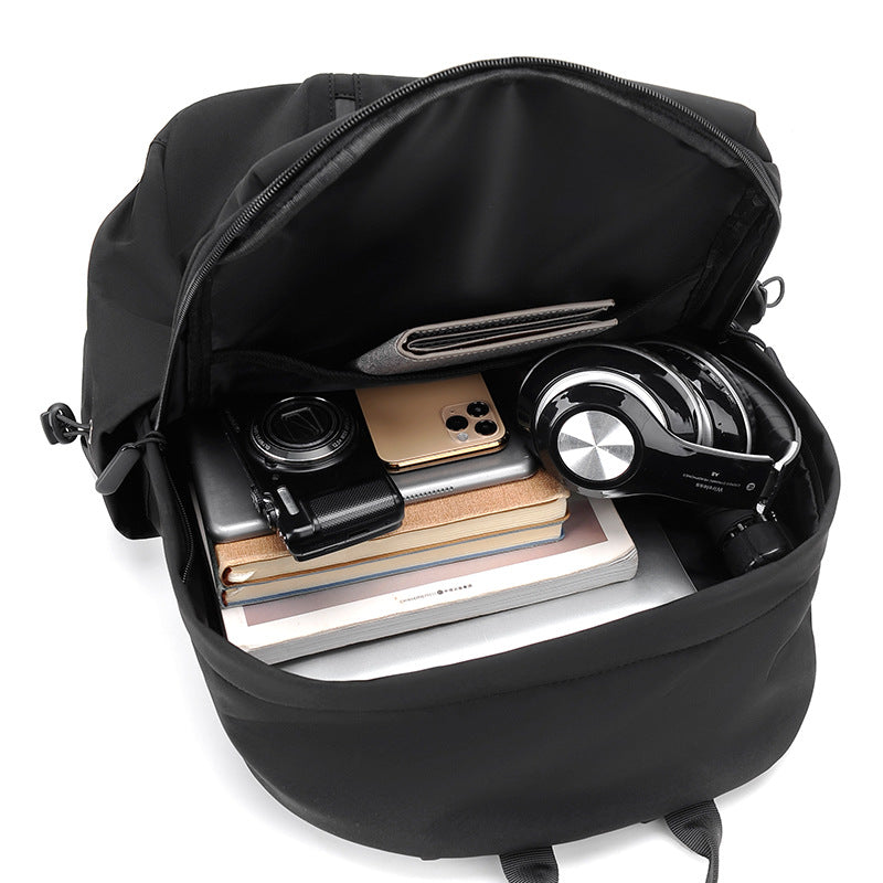 Laptop backpack 14 inches made of polyester — product view 4