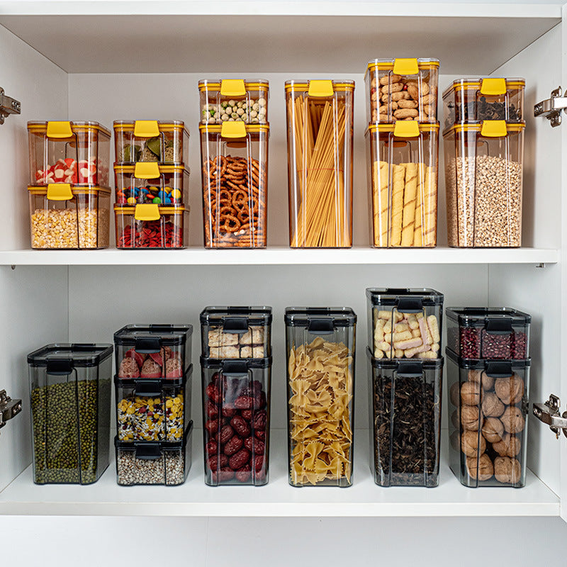 Plastic storage container, square, 460 ml — product view 4