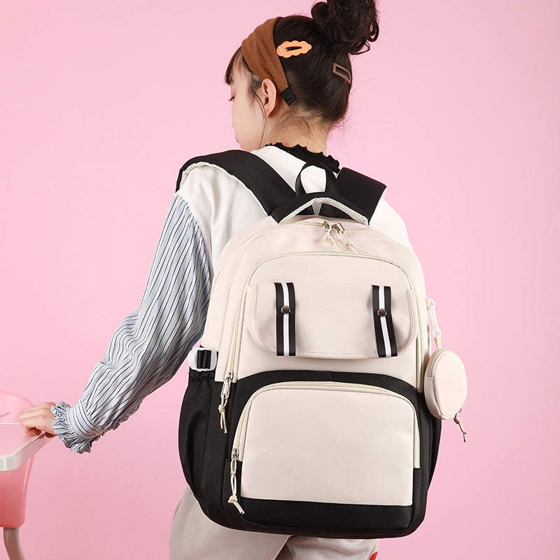 Student backpack, lightweight, back-friendly — product view 3