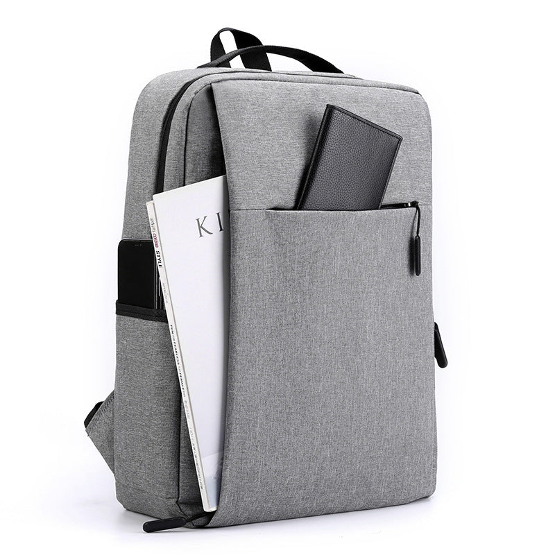 Business backpack made of Oxford fabric, 20–35 L — product view 2