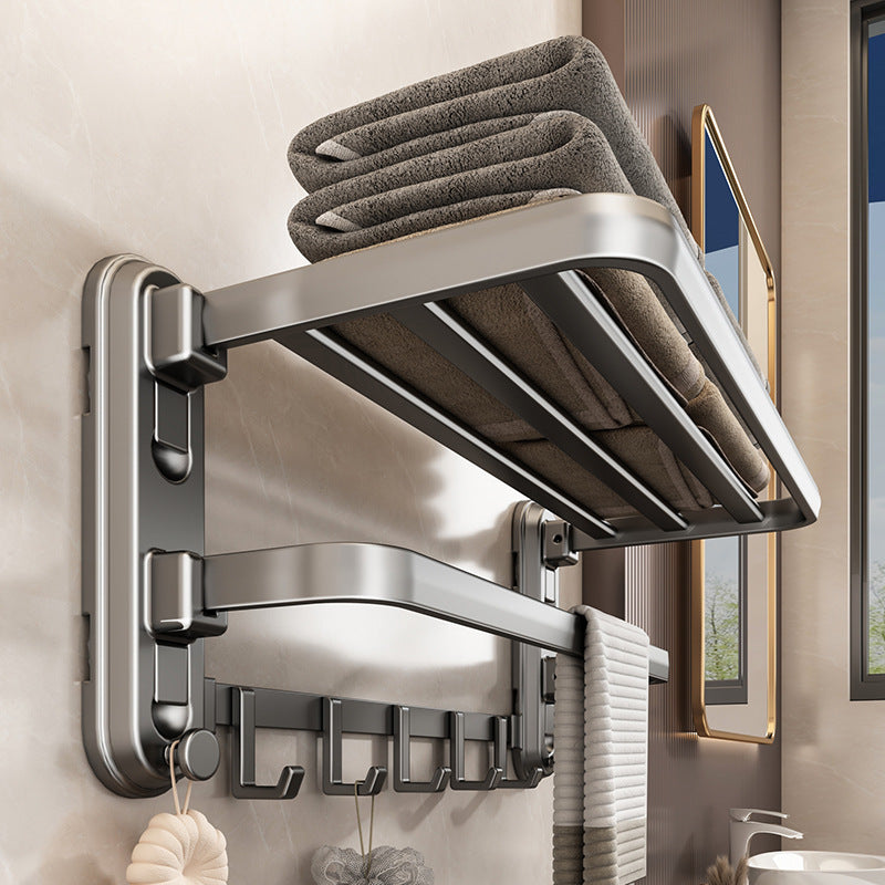Towel holder with suction cup for the bathroom — product view 1