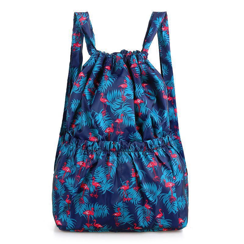 Women's backpack with print pattern, durable, large volume — product view 4
