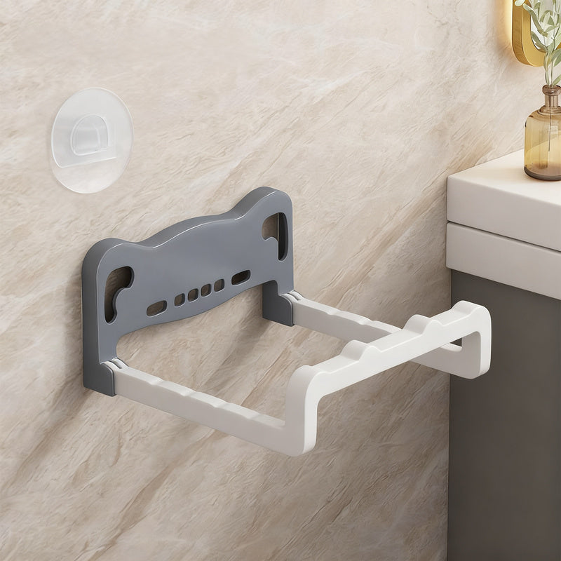 Plastic wall shelf with suction cup, extendable — product view 3