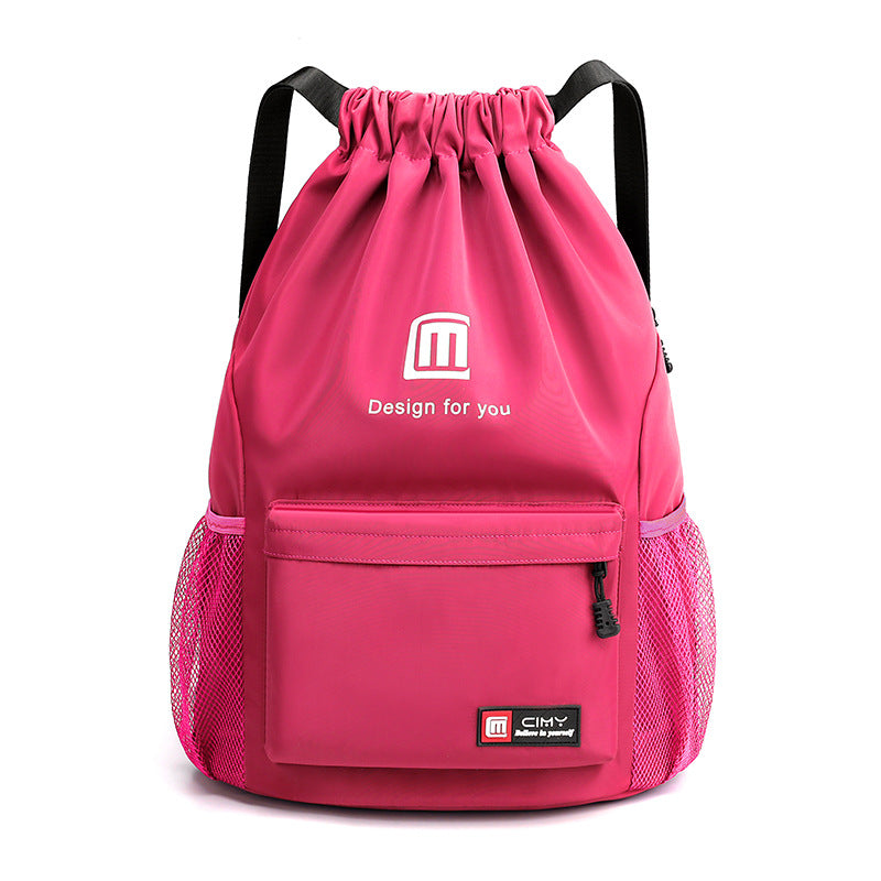 Nylon-Rucksack, 20–35 L, breathable, with drawstring — product view 5