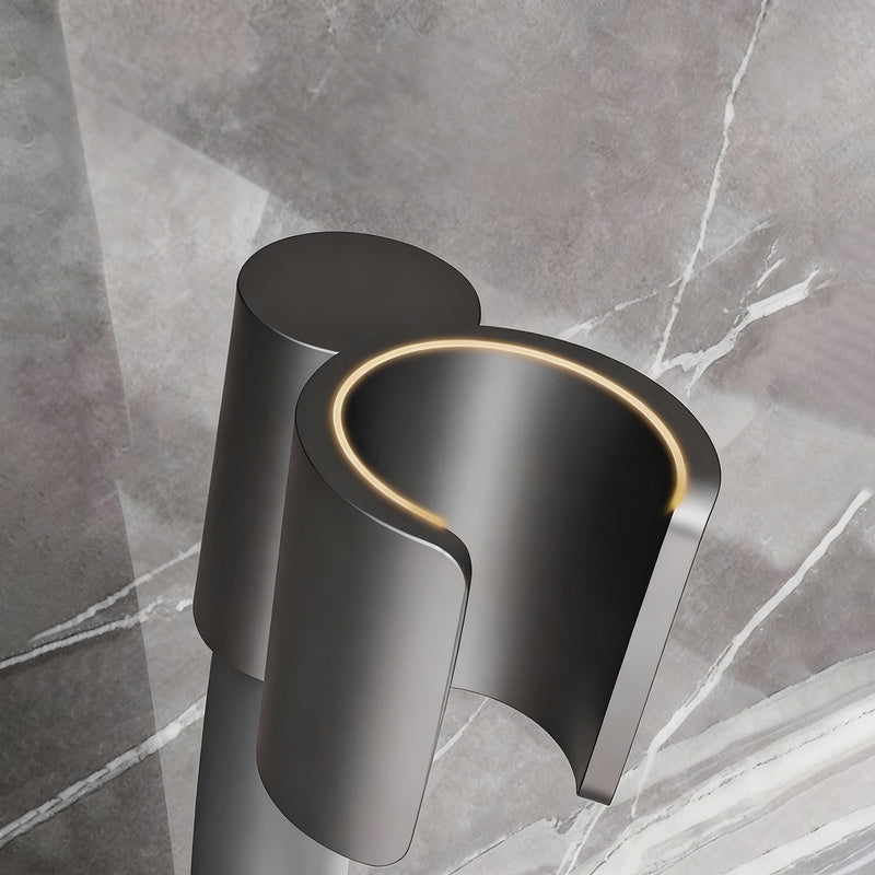 Shower head holder without drilling with suction cup — product view 4