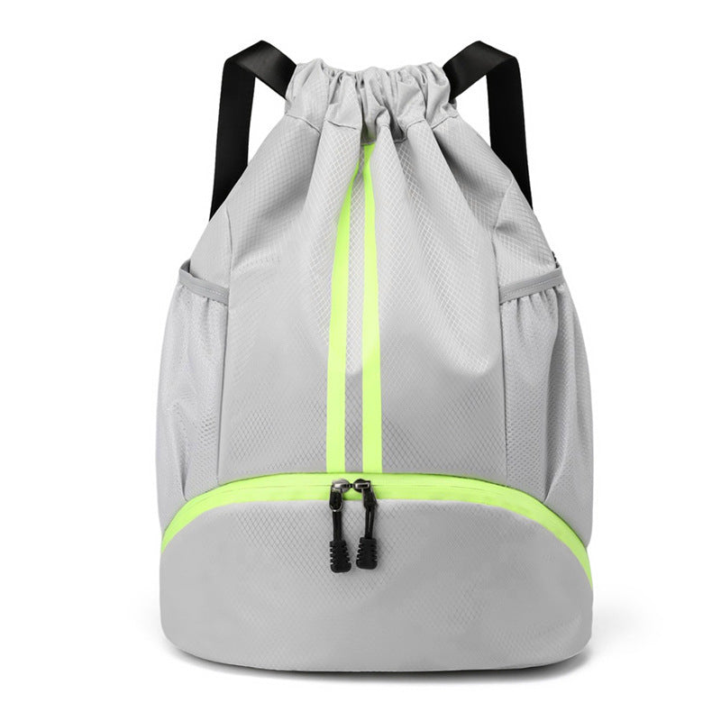 Sporty backpack with dry compartment, 20-35 L — product view 7