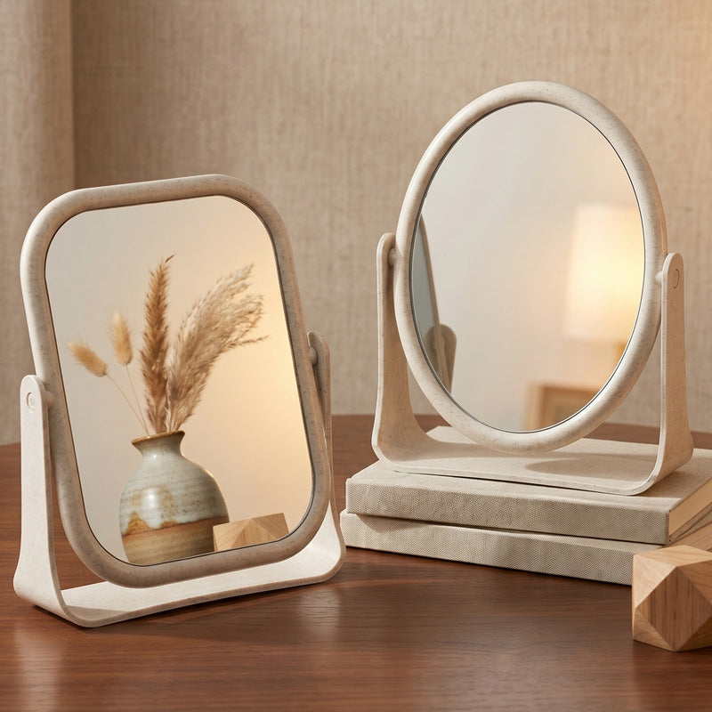 Table mirror, round, 360° rotatable — product view 1