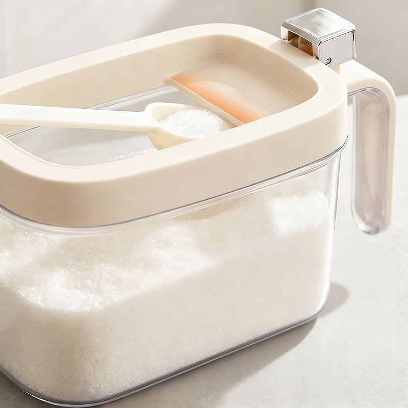 Spice container, ABS, square, airtight — product view 3