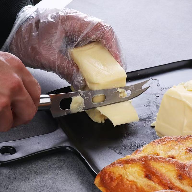 Pizza cutter and cake server made of stainless steel — product view 3